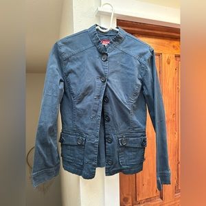 Union Bay Jacket, Size large (fits medium), blue/navy blue